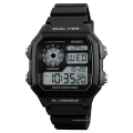 SKMEI 1299 Classic Resin Strap Digital Sport Watch